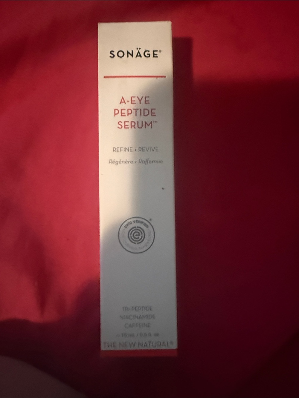 Sonage A-Eye Peptide Serum — White Eye Cream for Refining & Reviving